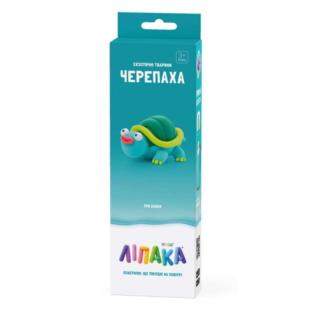 Набір пластиліну, що самостійно твердіє Черепаха ЛІПАКА 30126-UA01