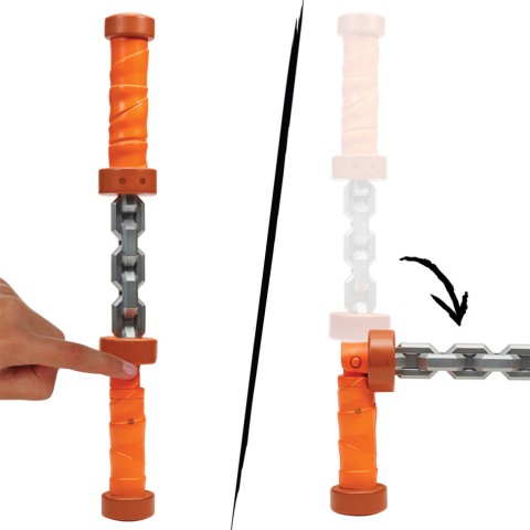 Ігровий набір "Нунчаки Мікеланджело Обертальний удар" 84268 "Черепашки-Ніндзя MOVIE III" W3