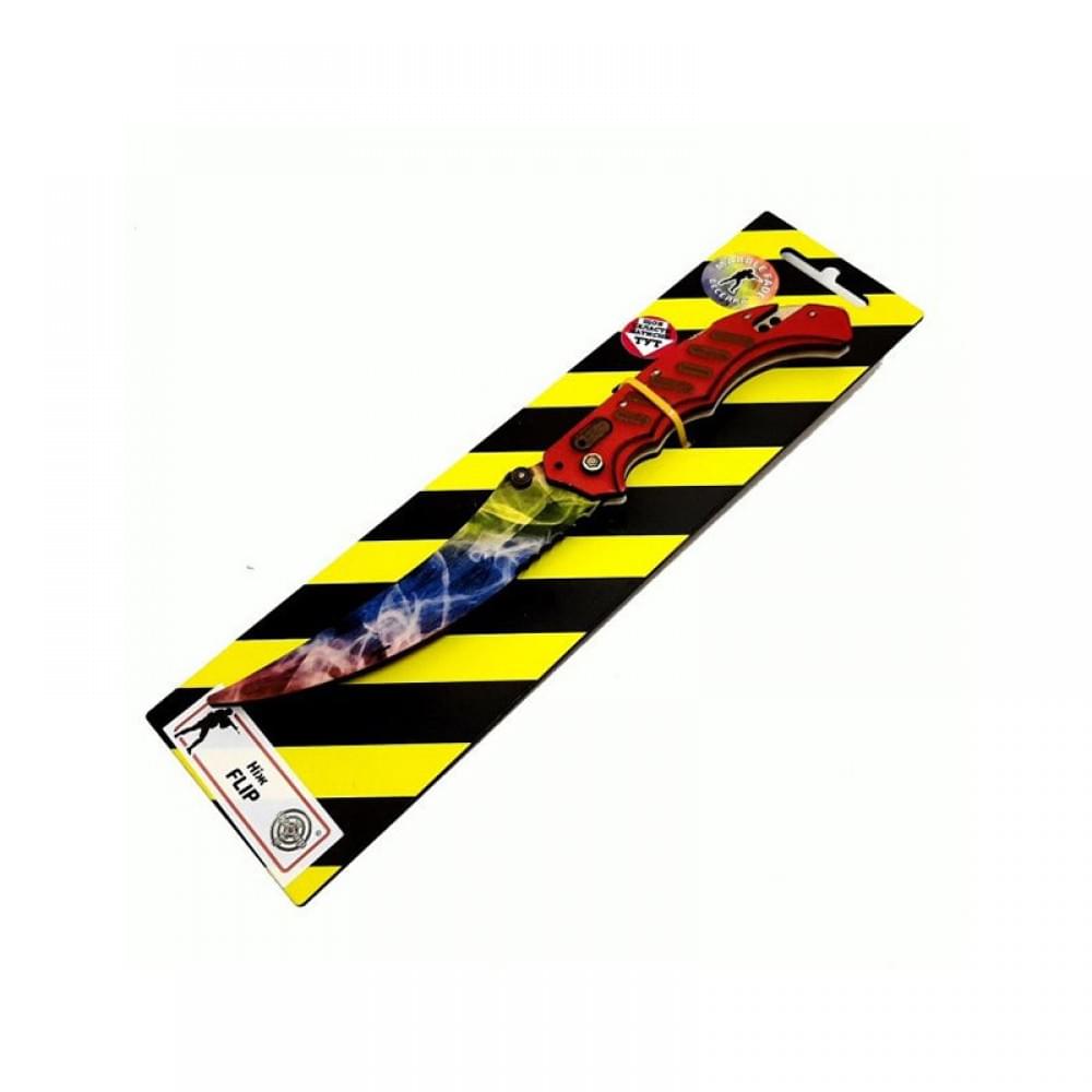 Ніж дерев'яний сувенірний "ФЛІП ВЕСЕЛКА" Сувенір-Декор FLI-R