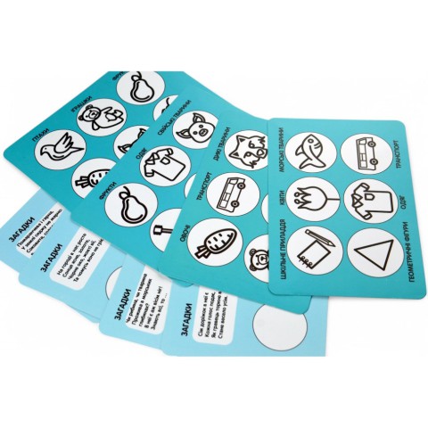 Дитяче лото "Асоціації" 2255-UM 6 полів, 84 фішки