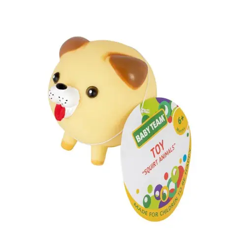 Дитяча іграшка для купання "Бризкаючі тваринки Песик" 8750_песик