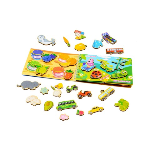 Розвиваючий Альбом "Головоломка на липучках" Puz-22925