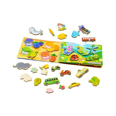 Розвиваючий Альбом "Головоломка на липучках" Puz-22925