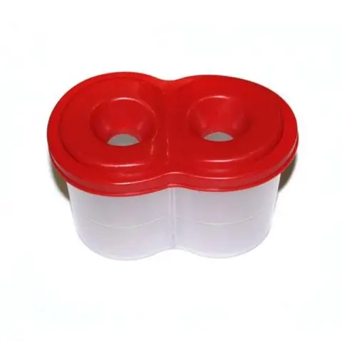 Склянка-непроливайка "КіП" №2 NSP2 пластик, подвійна