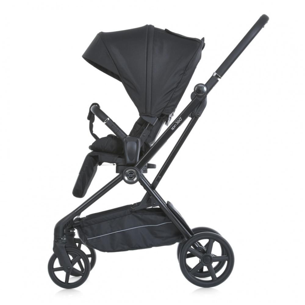 Коляска дитяча прогулянкова SPIN 360 ME 1138 Black