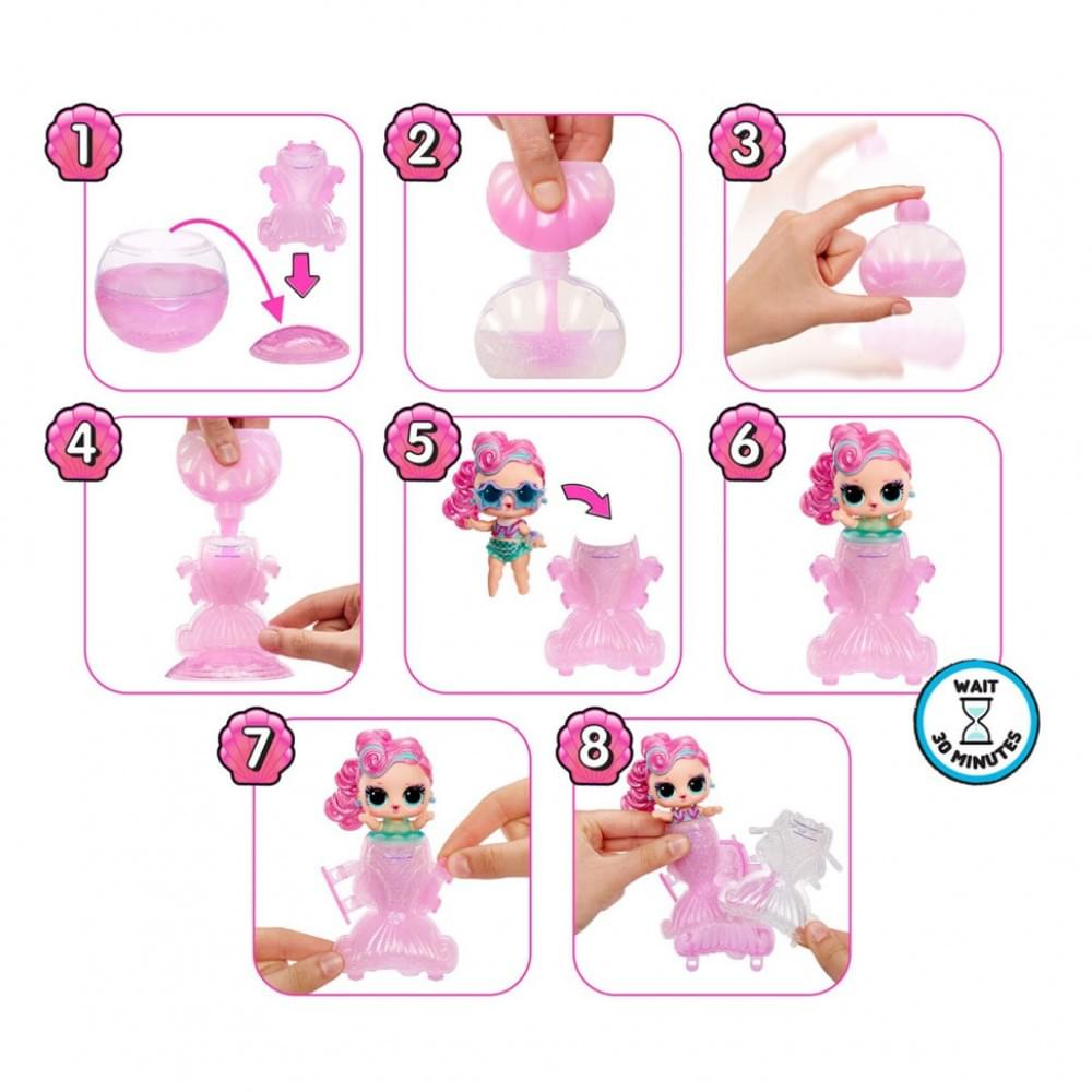 Ігровий набір з лялькою "Чарівні русалоньки" L.O.L. Surprise! 510604 серії "Mermaids! в асортименті
