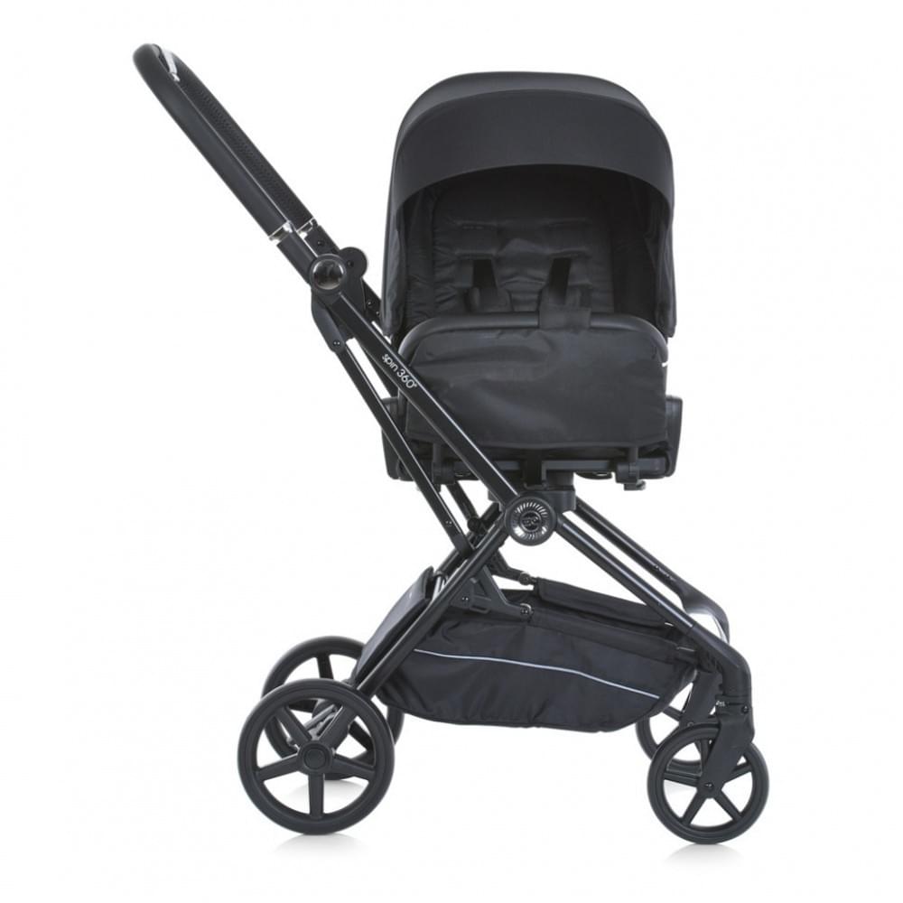 Коляска дитяча прогулянкова SPIN 360 ME 1138 Black