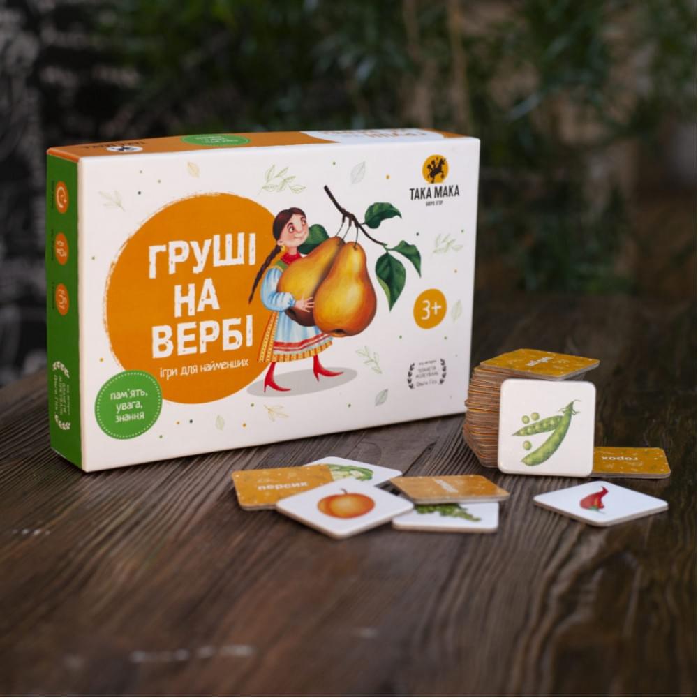 Настільна гра "Груші на вербі" 960087 укр. мовою