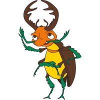 Розпис на полотні "Жук-олень" 15055-AC 25x30 см