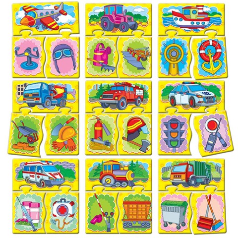 Дитяча розвиваюча гра-квест "Транспорт" 84450, 8 ігор в наборі