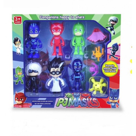 Ігровий набір Герої в масках 5249 (1126) W5249, 6 фігурок в наборі