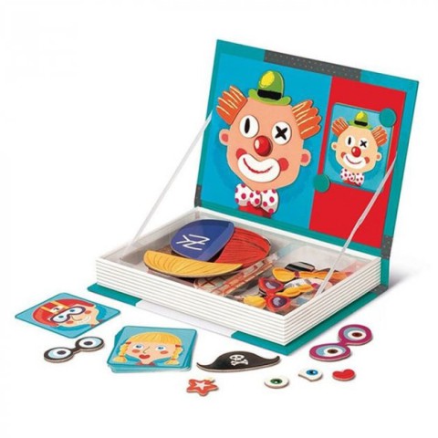 Набір для творчості "Клоун" LY8726-3 магнітна книга