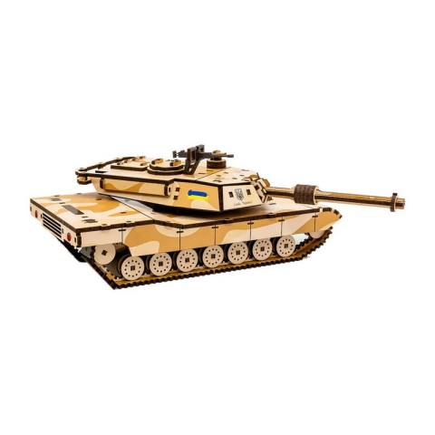Дерев'яний 3D конструктор "Абрамс" Puz-00939, 187 деталей
