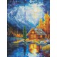 Алмазна мозаїка "Місячний вечір" Brushme DBS54203, 30х40 см