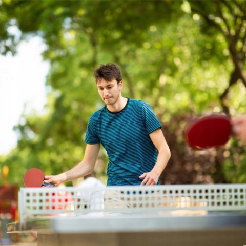 Набір для настільного тенісу VITOR NE-VT-6, 2 ракетки, 3 кульки, сітка