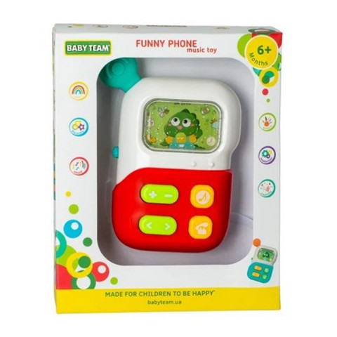Дитяча музична іграшка "Веселий телефон" 8655