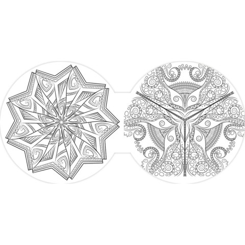 Розмальовка дитяча Мавка "Кольорове коло Повітря" 1842002 Фіолетова