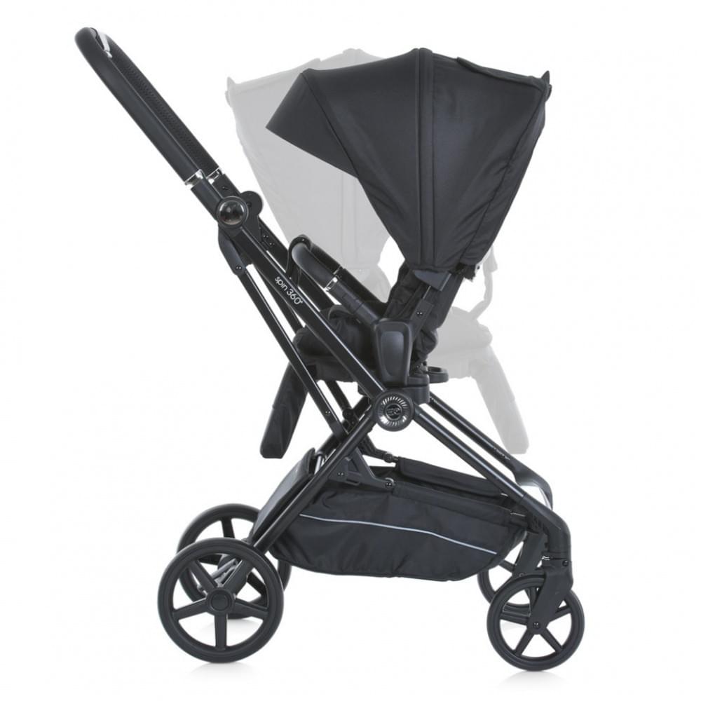 Коляска дитяча прогулянкова SPIN 360 ME 1138 Black