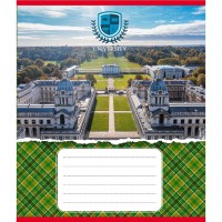 Зошит учнівський "Університети" 048-590258K-4 в клітинку, 48 аркушів