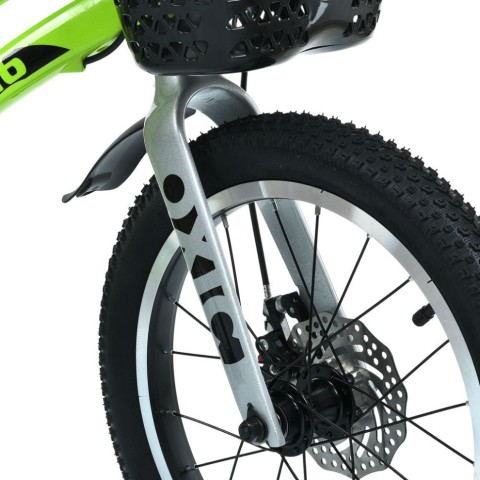 Велосипед дитячий OXIC MB 16OXIC NEON GREEN, колеса 16 дюймів