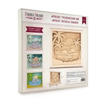 Заготовка для декорування Артбокс "Тропічний рай" FDDB-17