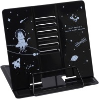 Підставка для книг "Котик Космонавт" LTS-8164 металева Вид 1