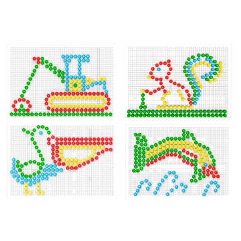 Іграшка "Мозаїка 4 ТехноК", арт.3367TXK, 340 фішок