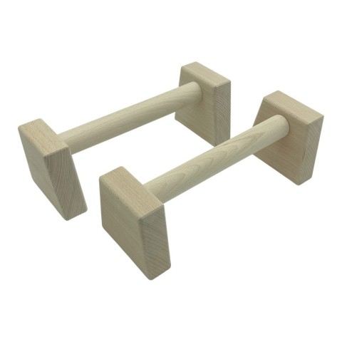 Паралетси, упори для віджимання дерев'яні Wood Gym Push Up NE-WD-30 з бука 30 см 2 шт