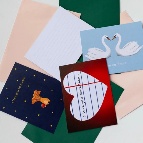 Листівка з конвертом Серце СS-GS-001