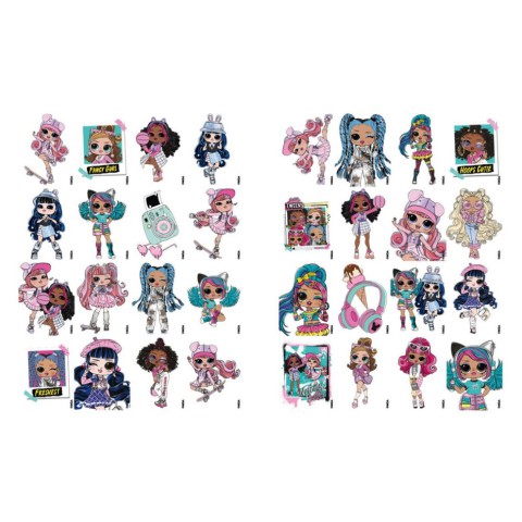 Дитяча книжка-розмальовка "Skate Dance 2 Tweens" LCB16 зі стікерами