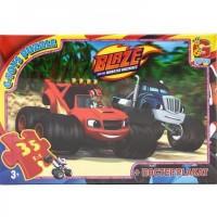 Дитячий пазл класичний "Blaze Блейз" ZE001 постер 35 елементів