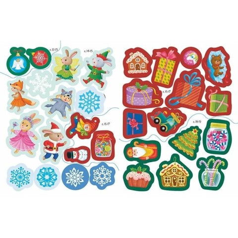 Дитячий набір для творчості "Моя сніжна книжка наліпок" 1895002