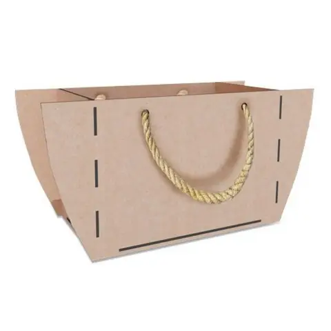 Заготовка для декорування "Скринька-сумка для фруктів" FDPO-297