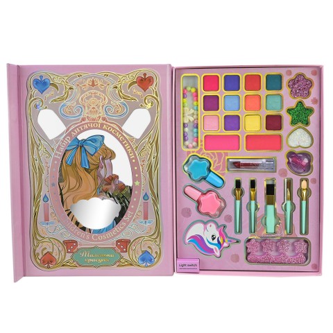 Дитячий набір косметики "Маленька красуня" UKR2401 з підсвіткою