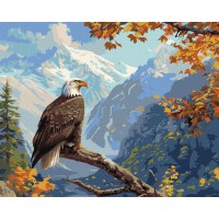 Картина за номерами. "Вершинний страж" ©art_selena_ua KHO6649, 40х50 см