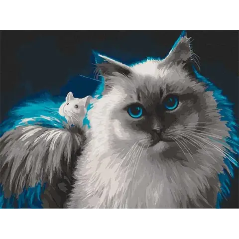 Картина за номерами. Art Craft Цікава дружба 40 * 50 см 11630-AC