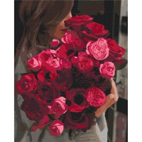 Картина за номерами "Букет від найріднішого" Brushme BS52547 40х50 см