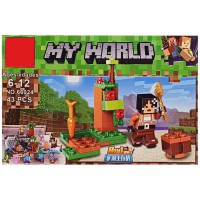 Конструктор дитячий "Minecraft" 66024-8, 40 деталей
