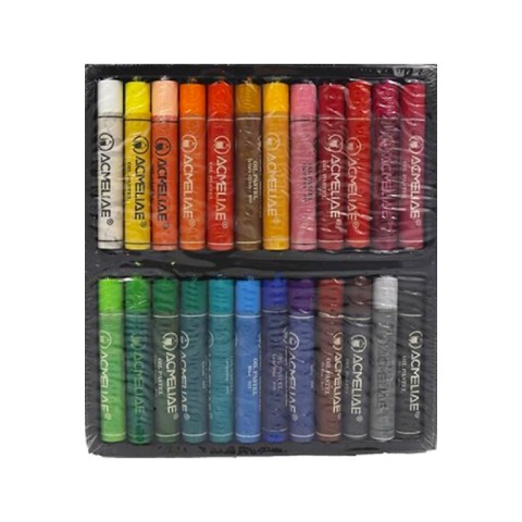 Набір масляної пастелі OPC-24, 24 кольори, 24 штуки