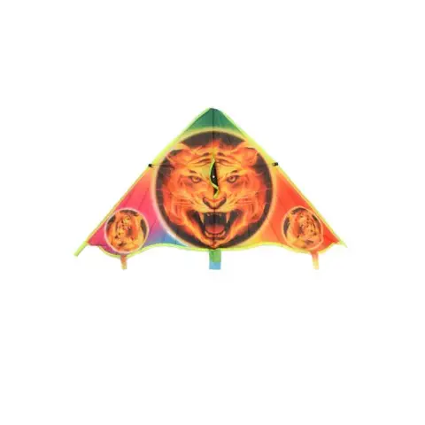 Повітряний змій M 2981 з хвостом 120см Тигр