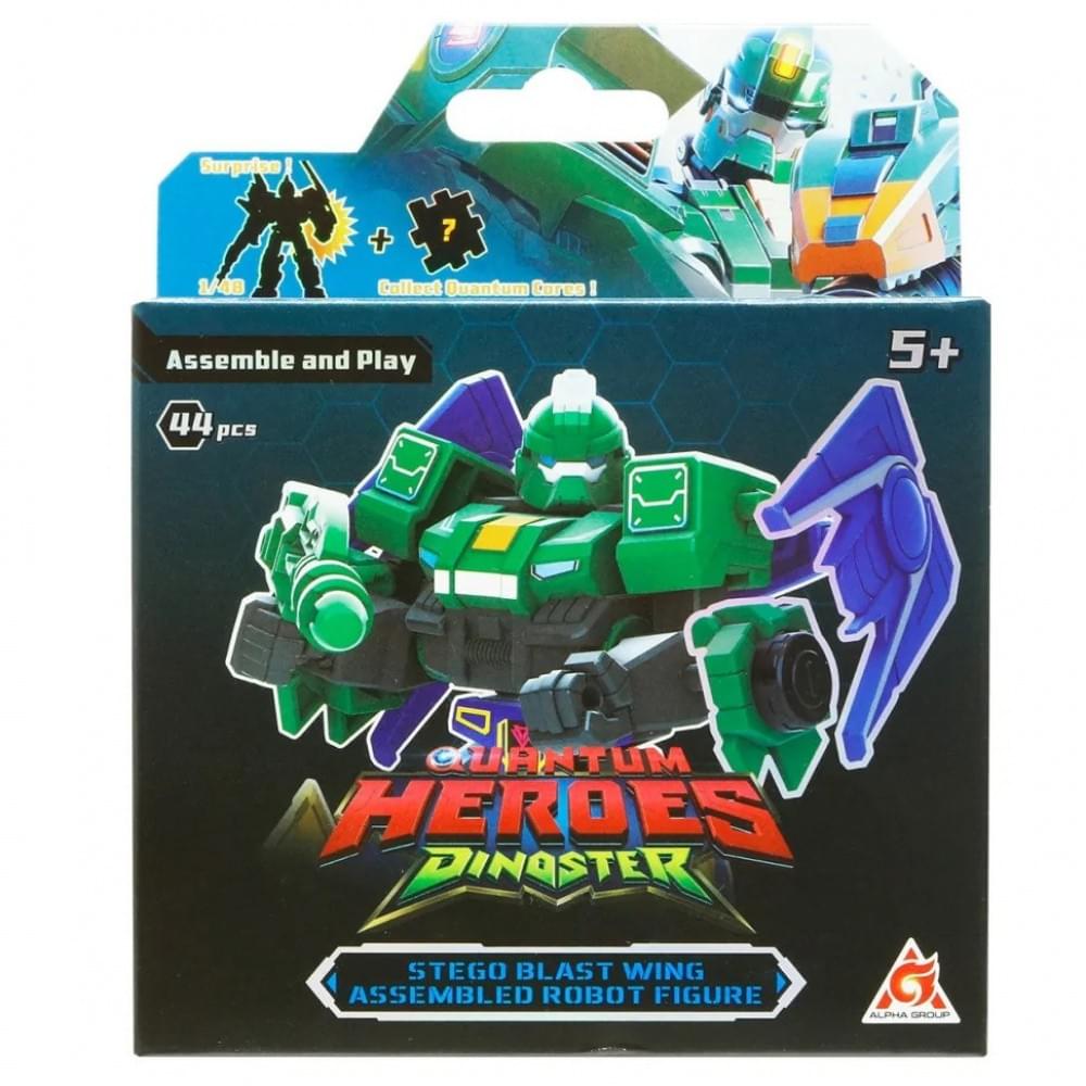 Дитячий робот-конструктор "Стего Бласт Вінг" Dinoster EU580881A-2, 45 деталей