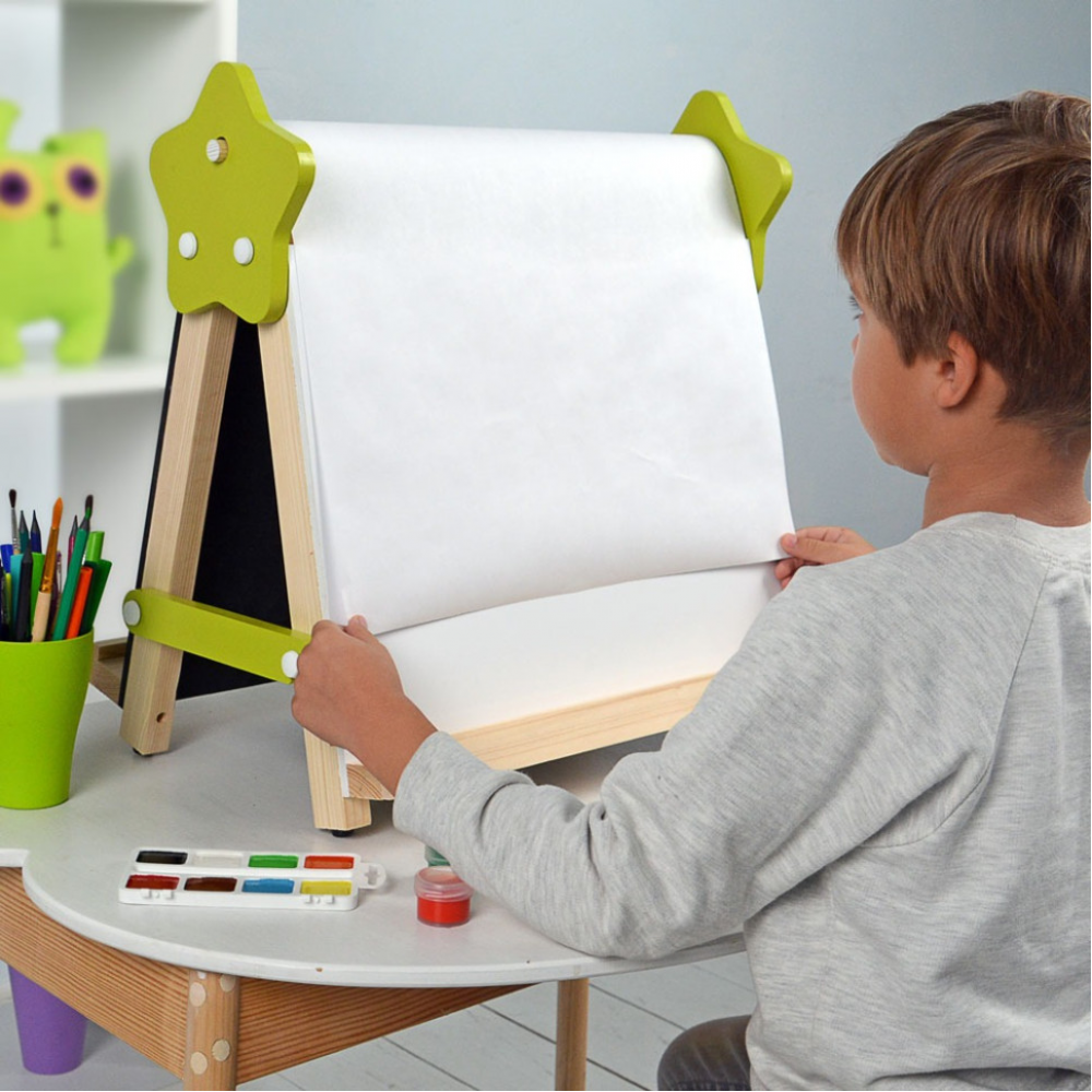 Мольберт дитячий настільний Двосторонній "5 в 1" Lumik LMA5N