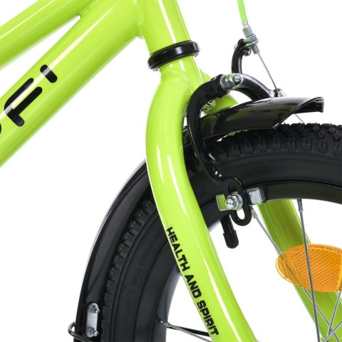 Велосипед дитячий MB 18013-1, 18 дюймів, салатовий