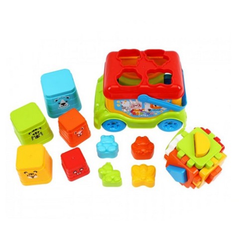 Дитяча іграшка для розвитку "Автобус сортер" 0389TXK