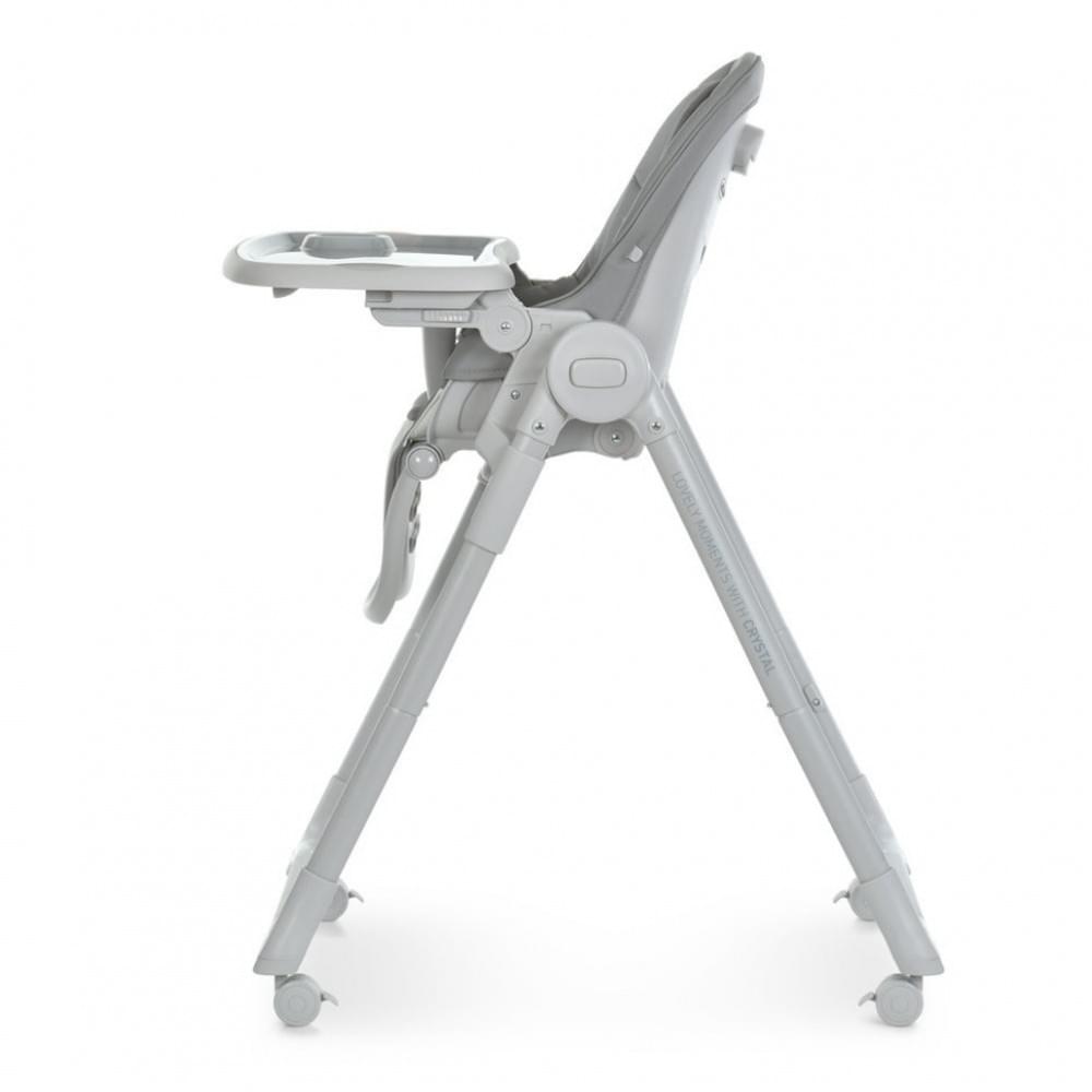 Дитячий стільчик для годування CRYSTAL ME 1037 Nude Gray