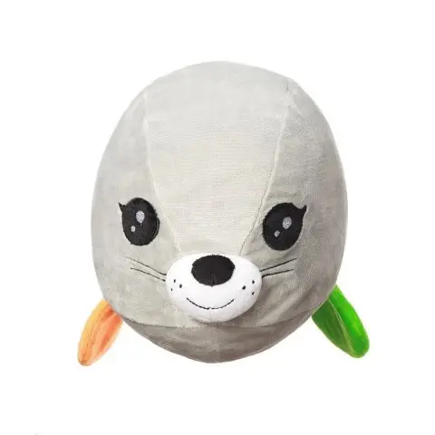 М'яка іграшка-обіймашка "Щасливий тюлень" BabyOno 644, 18х22см