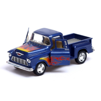 Машинка металева інерційна Пікап Chevy Stepside (1955) Kinsmart KT5330FW 1:32 Синій