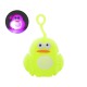 Іграшка-антистрес їжачок "Пінгвін" MS 3575(Yellow) блимає, 7 см