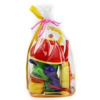 Дитячий ігровий набір посуду ЮНІКА 71009 17 предметів Різнокольоровий