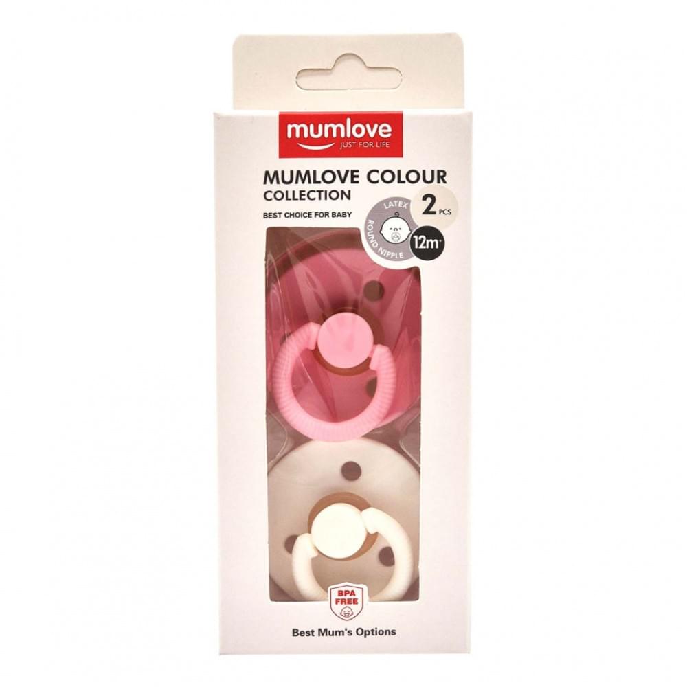 Набір із двох пустушок латексних MGZ-0524-6 кругла